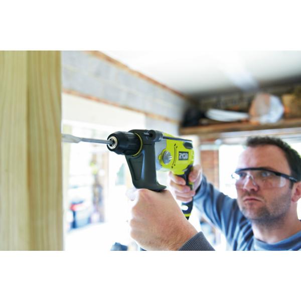 Ryobi RPD1010-K drill Senza chiave Nero, Argento, Giallo 1200 Giri/min 3,05 kg