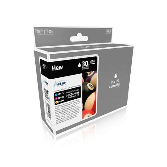 Astar AS43364 cartuccia d'inchiostro Ciano, Magenta, Giallo Multipack