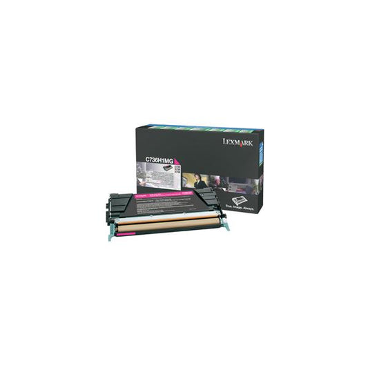 Lexmark C736H1MG cartuccia toner Originale Magenta 1 pezzo(i)