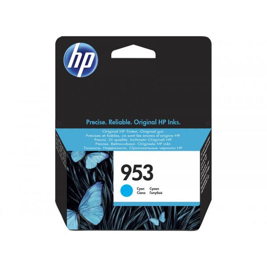 HP 953 Cyan Original Ink Cartridge cartuccia d'inchiostro Ciano 10 ml