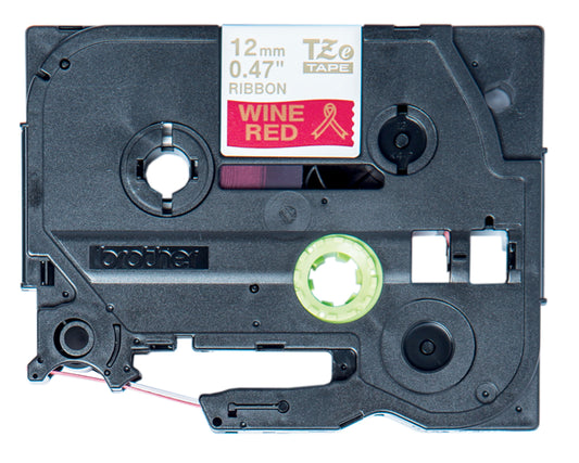 Brother TZE-RW34 nastro per etichettatrice Oro su rosso