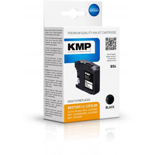 KMP B56 cartuccia d'inchiostro Resa elevata (XL) Nero