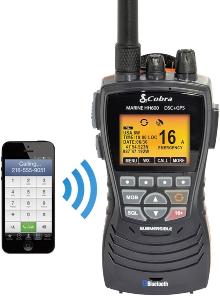 Vhf Cobra MR HH600 Gps BT EU