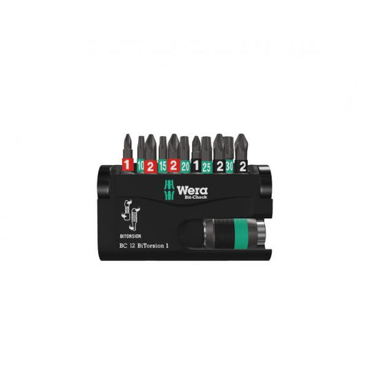 Wera Bit-Check 12 BiTorsion 1 SB punta per cacciavite 11 pezzo(i)