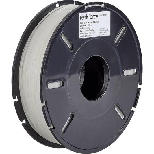 Renkforce RF-4511206 materiale di stampa 3D Acido polilattico (PLA) Blu fluorescente 500 g