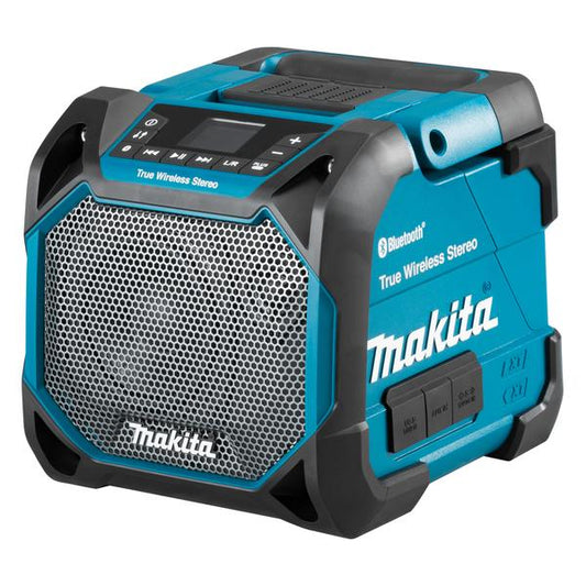Makita DMR203 altoparlante portatile Altoparlante portatile stereo Nero, Blu