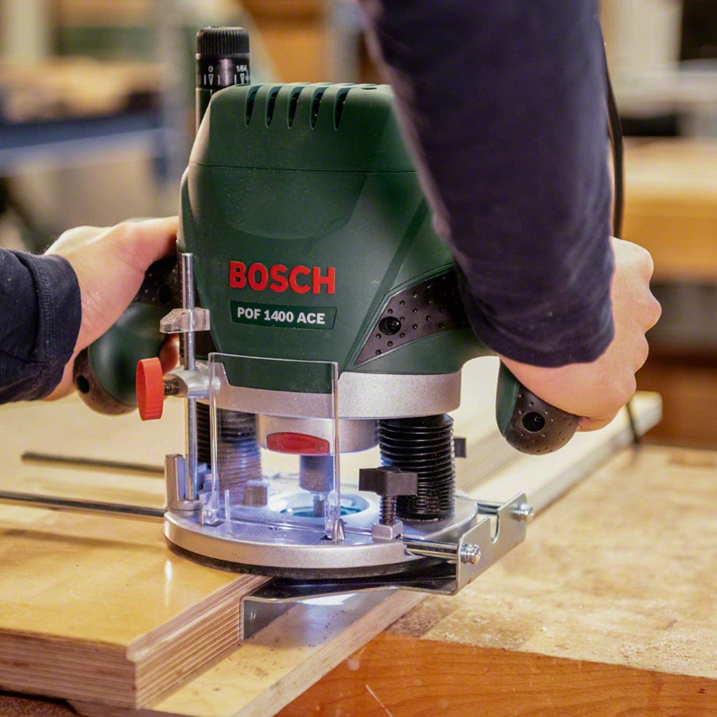 Bosch Home and Garden 060326C800 ACE Fresatrice Verticale, 1400 W