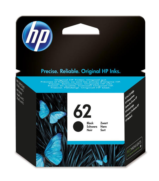 Hewlett-Packard HP 62 - Schwarz - Original - Tintenpatrone - fÃ¼r Envy 5644, 5646, 5660, 7640, Officejet 5742, 8040 with Neat (C2P04AE#UUS)